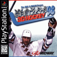 Wayne Gretzky's 3D Hockey '98 PAL Playstation  box art